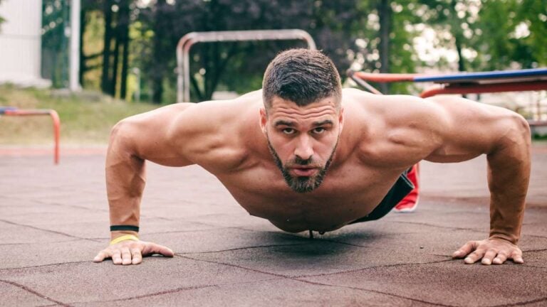 Knee Push Ups Muscles Worked How To Do Form Benefits