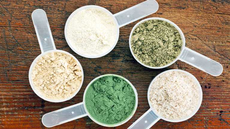 Plant based protein powders Source