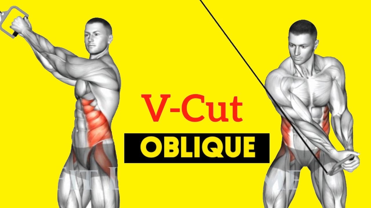 Best Oblique CABLE ONLY Exercises For Strong & V-cut Abs
