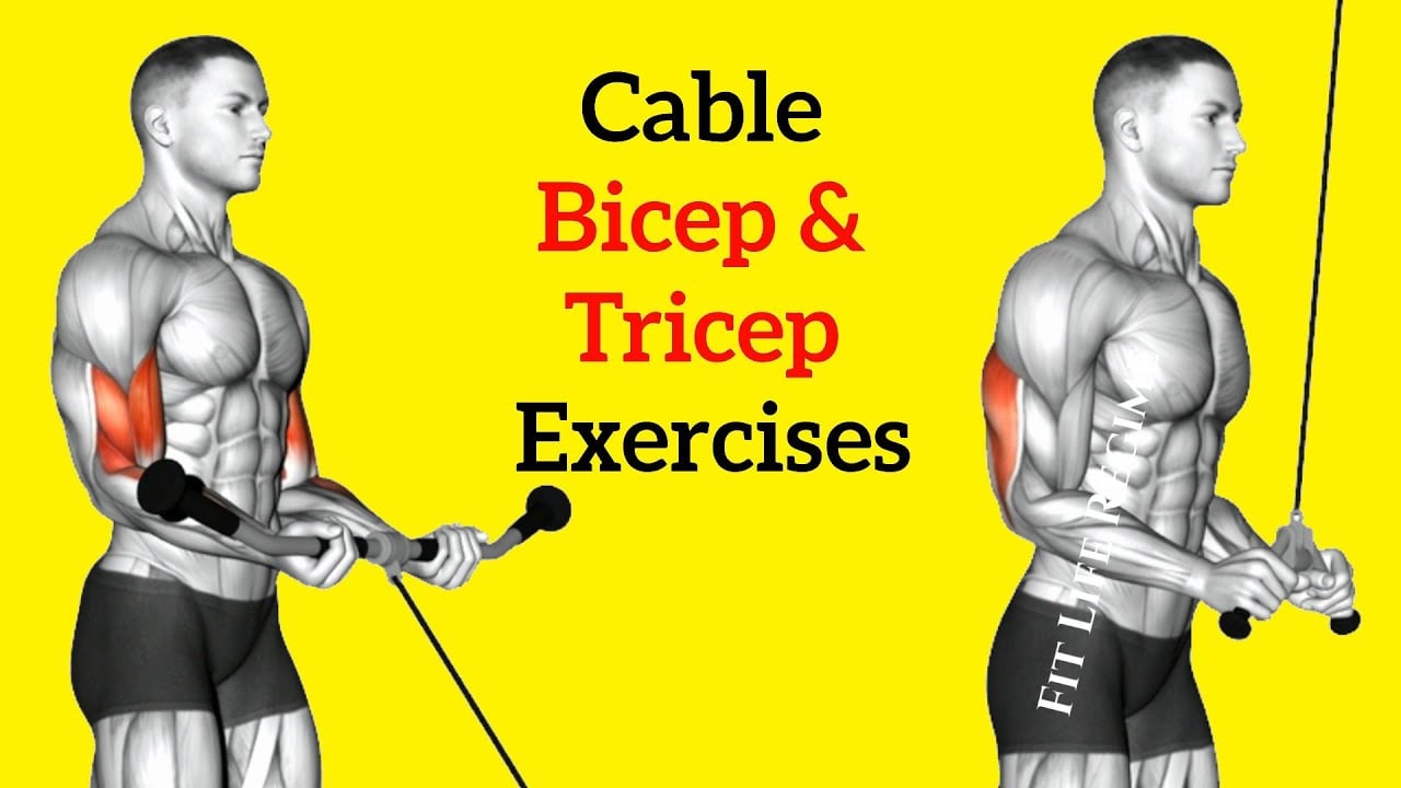 12 Most Effective CABLE BICEP AND TRICEP EXERCISES For Sleeve Busting Arms