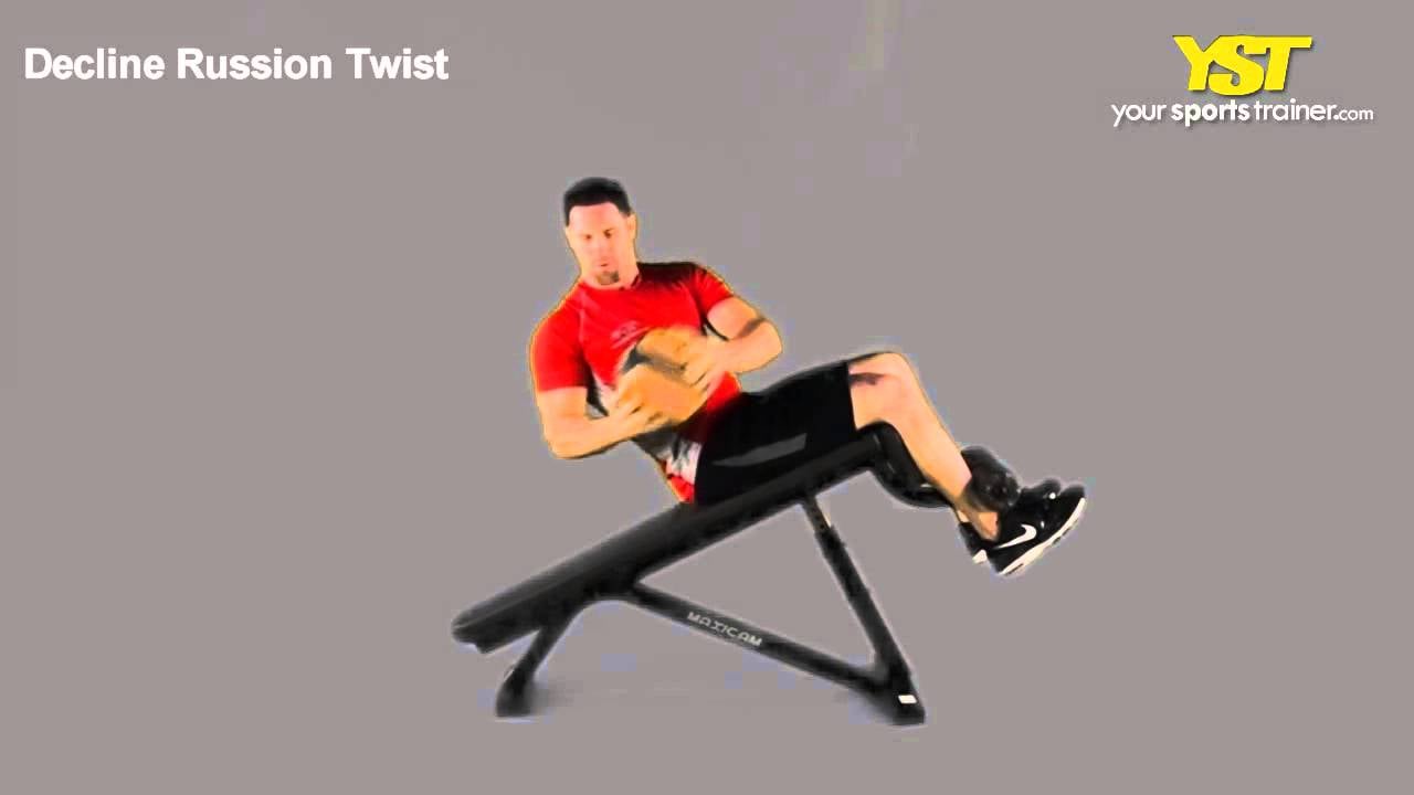 Decline Russian Twist