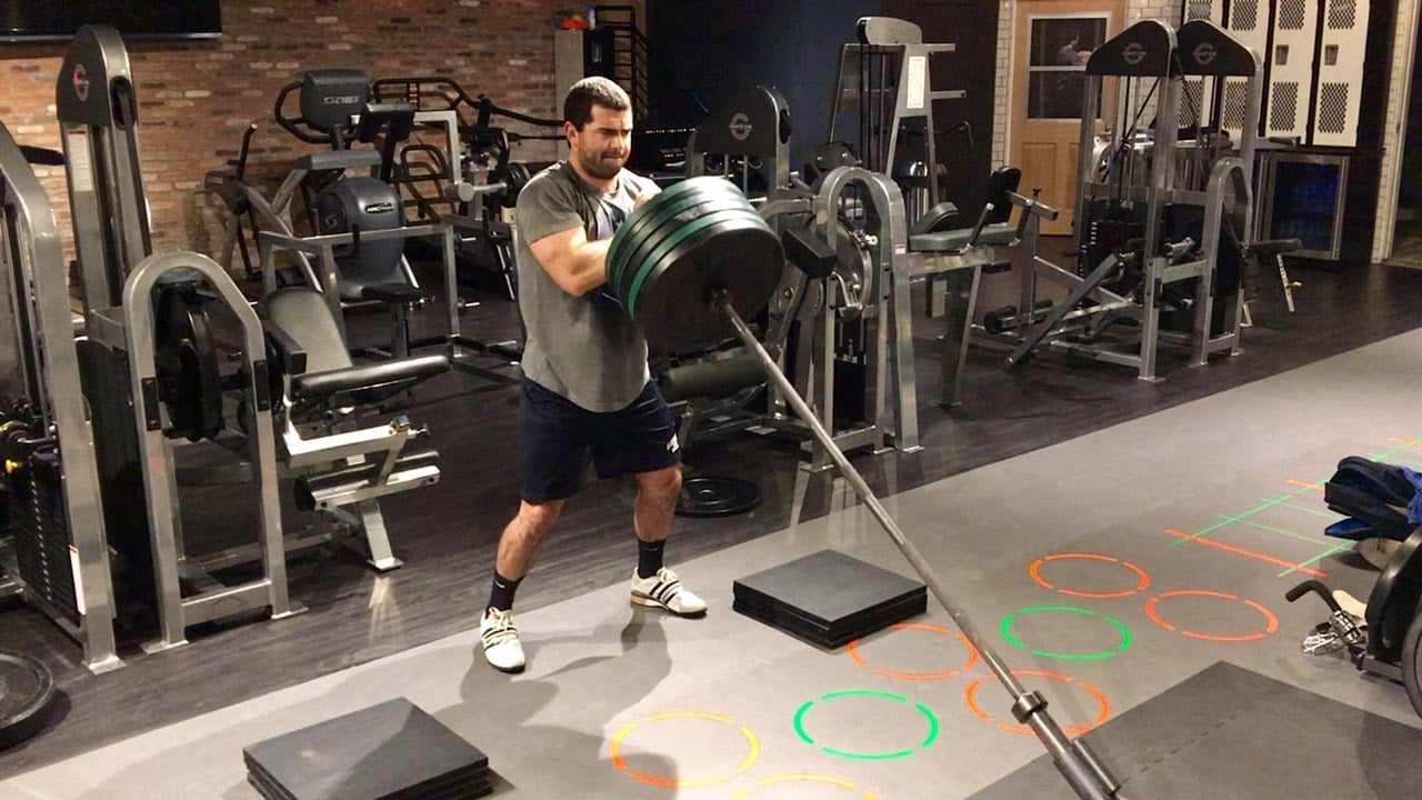 Landmine Side-to-Side Press