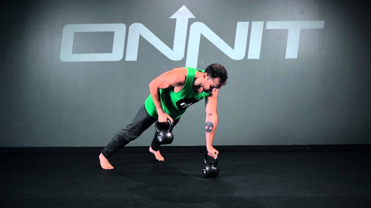 Kettlebell Renegade Row