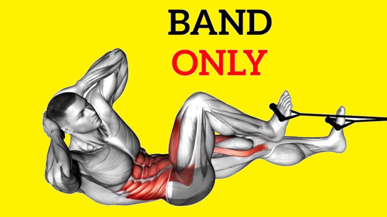 Resistance Band Abs Workout That You Can Do Anywhere
