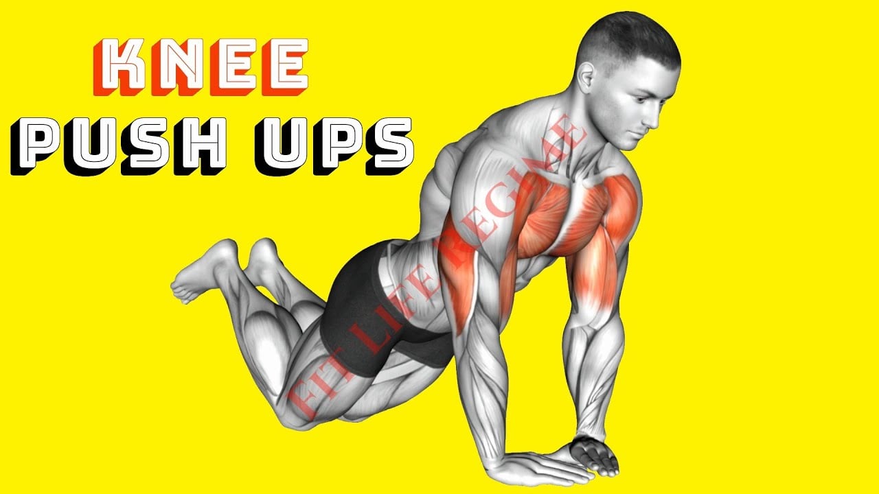 6 Best Knee Push-Ups Variation That You Can Do At Home