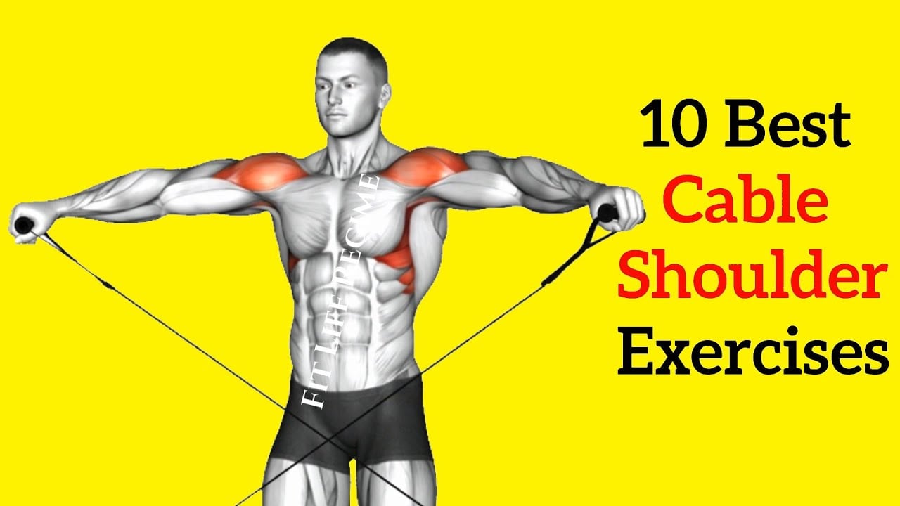 10 Most Effective CABLE SHOULDER EXERCISES for Boulder Shoulders