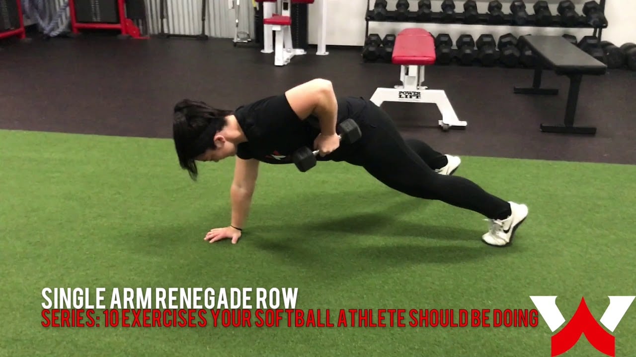 SINGLE ARM RENEGADE ROW