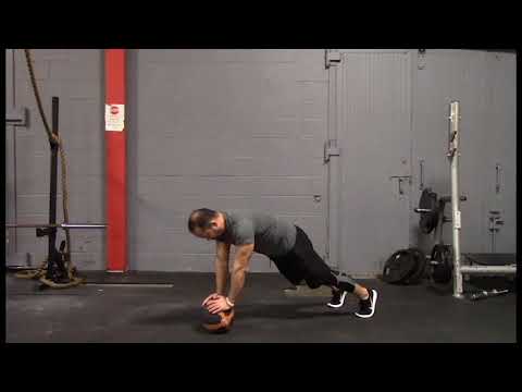 Medicine Ball - High Plank