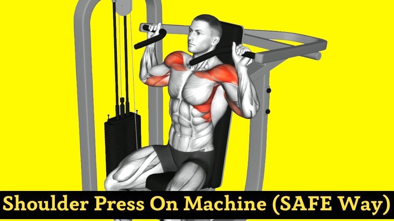 How to Use the Shoulder Press Machine (Perfect Form for Beginners)