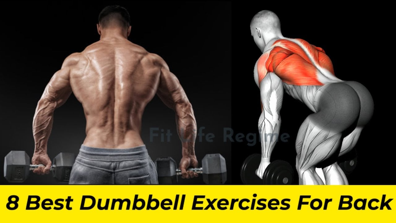 8 BEST DUMBBELL BACK EXERCISES TO BUILD BIGGER BACK