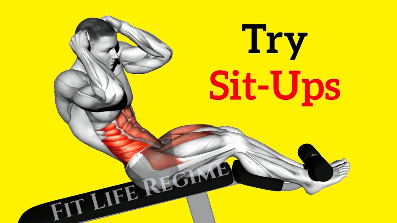 15 Best Ways To Do Sit-Ups (EASIEST TO HARDEST)