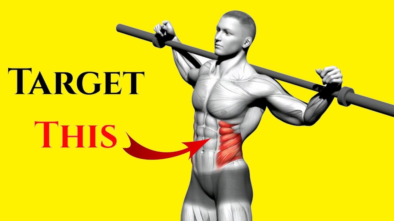 The 15 Best WEIGHTED OBLIQUE EXERCISES For A Strong Core (V-CUT OBLIQUE)