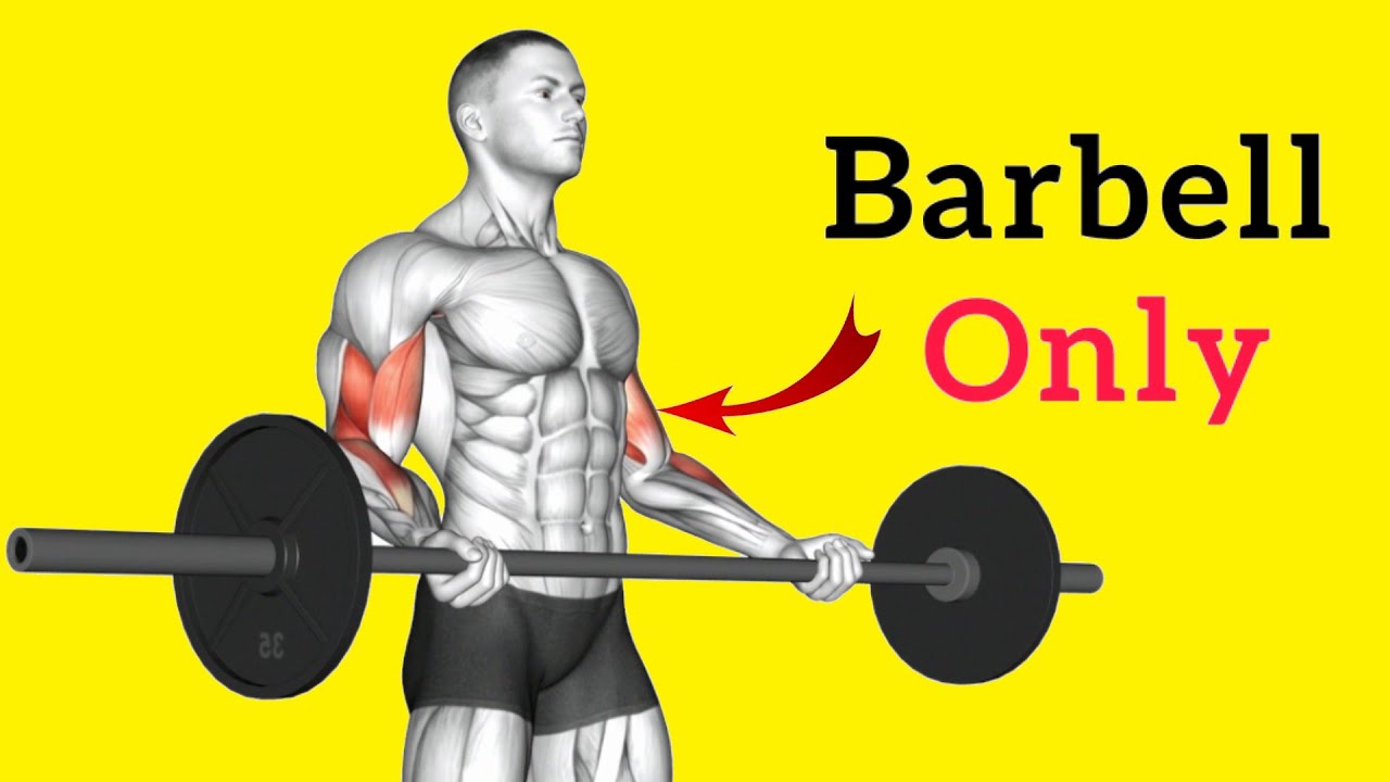 10 Barbell Bicep Exercises For Mass and Strength