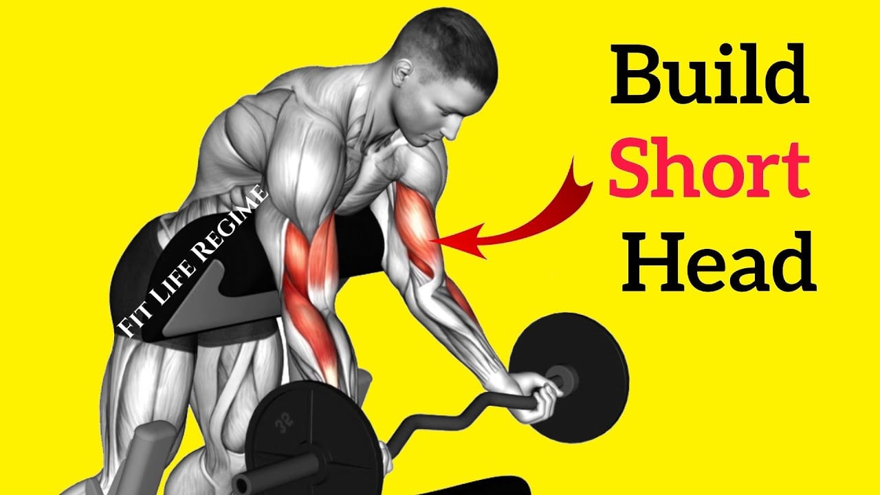 12 Most Effective SHORT HEAD BICEP EXERCISES For Bigger Arms | Inner bicep Workout