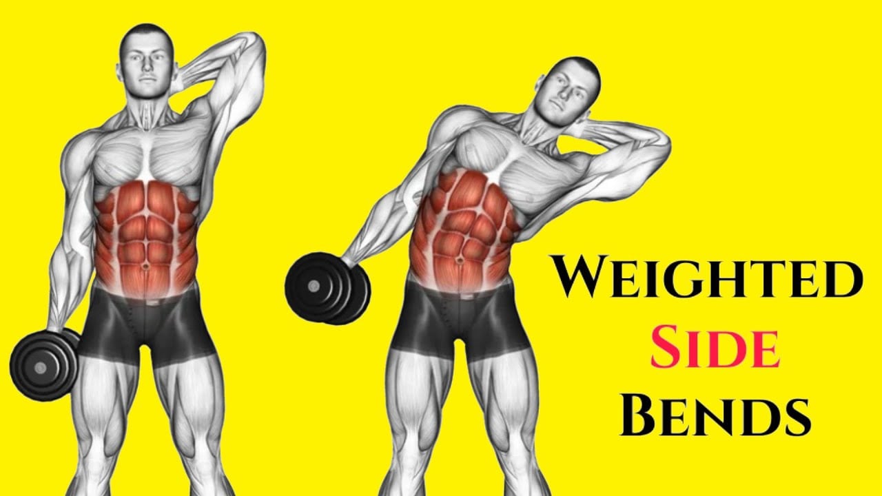 Do This 5 Weighted Side Bends To Lose Your Love Handles And Got Toned Abs