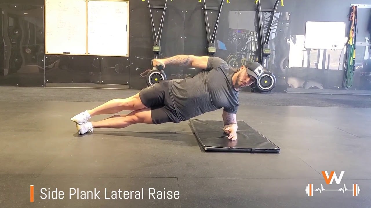 Side Plank Lateral Raise