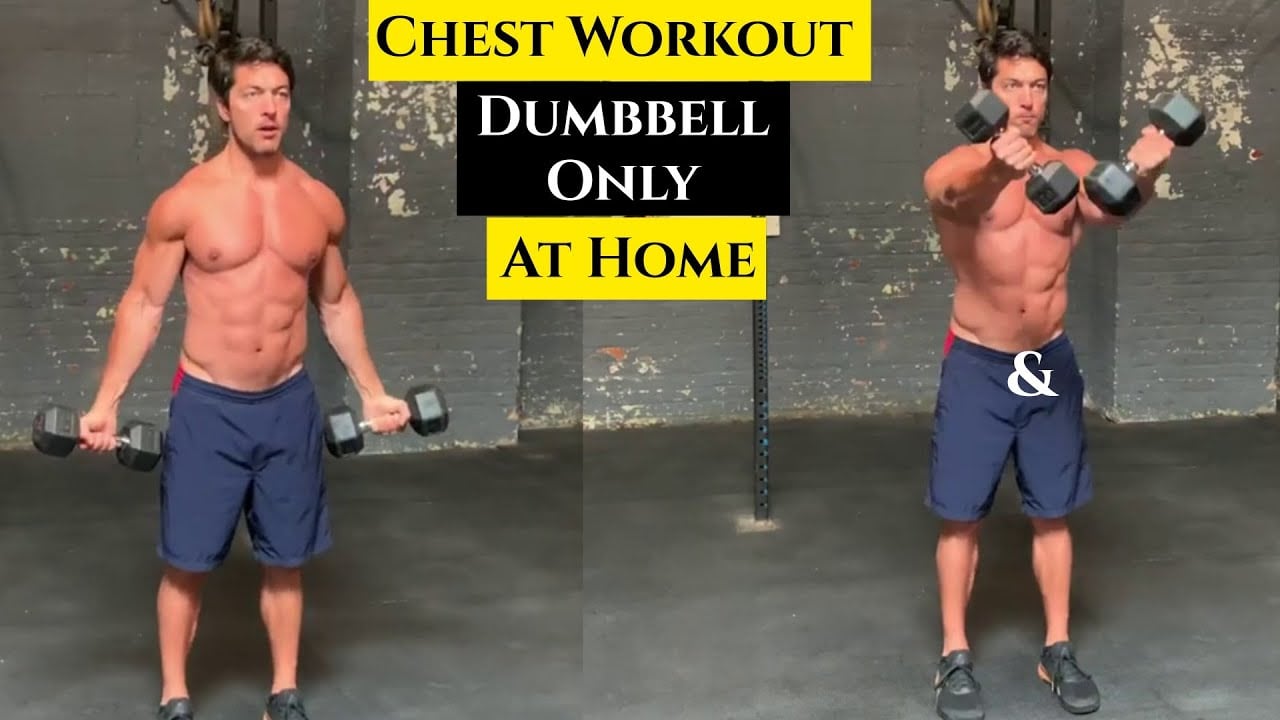 Best Chest Workout With Dumbbells at Home | Must Try