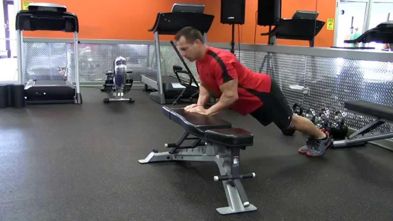 Incline Diamond Push Up