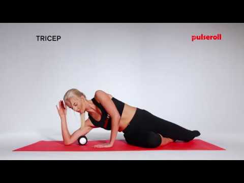 Pulseroll    Foam Roller Ball Exercise For Tricep Muscle