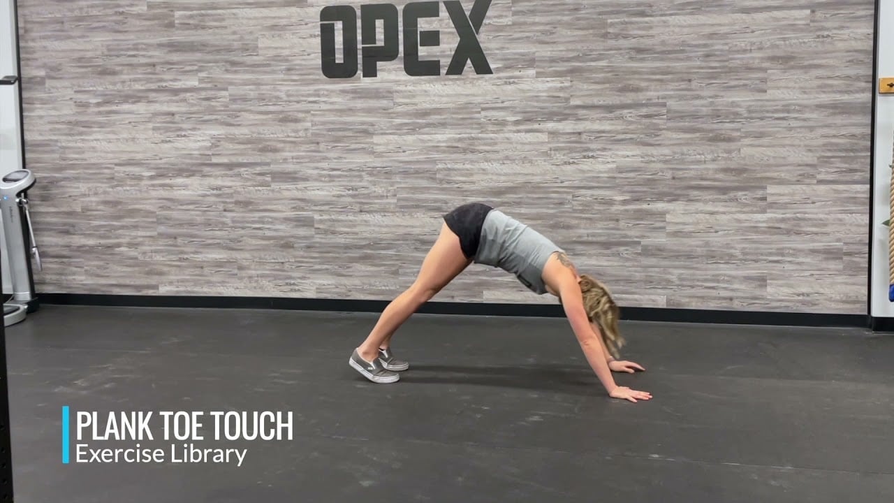 Plank Toe Touch