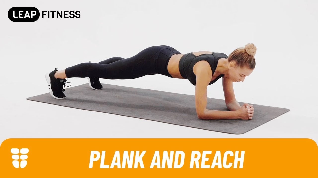 How to Do：PLANK AND REACH