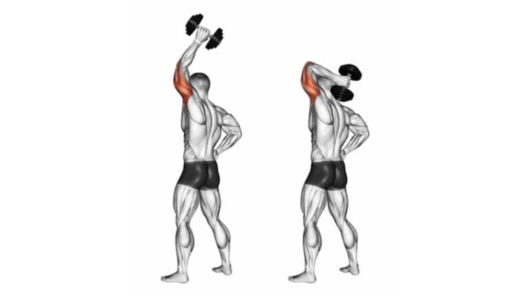 One-Arm Overhead Dumbbell Triceps Extension