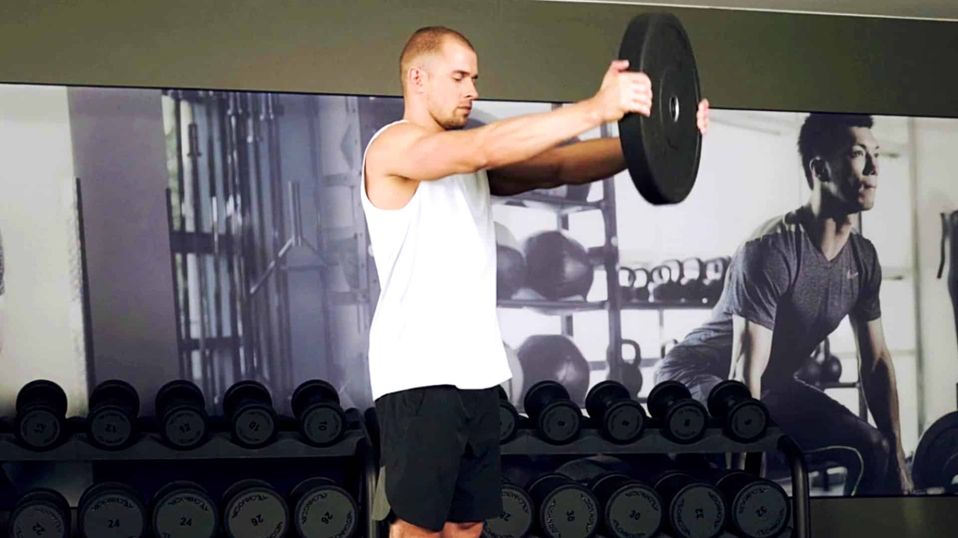 Plate Front Raise How To Do, Muscle Worked & Tips