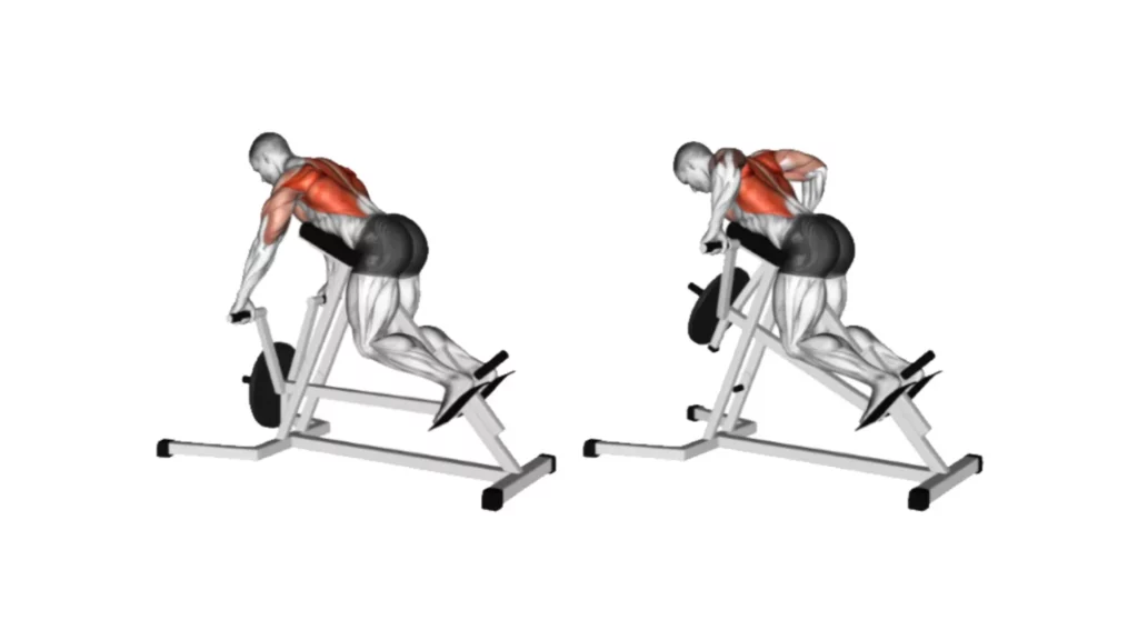 Dumbbell row chest online supported