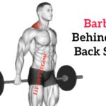 behind the back barbell shrugs