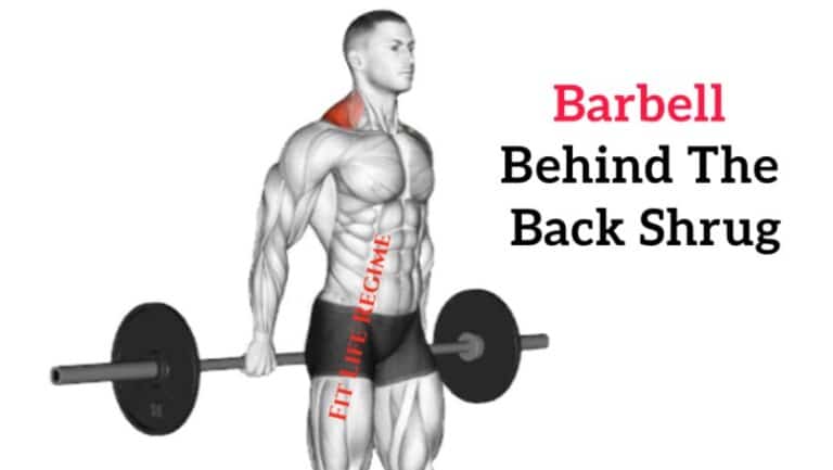 Behind The Back Barbell Shrugs