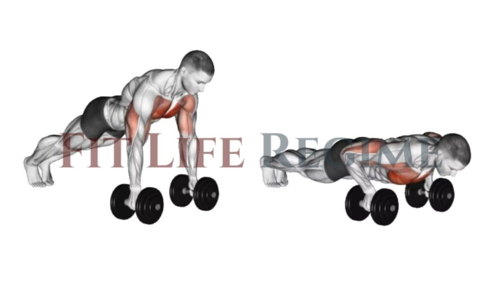 Close Grip Dumbbell Push-Up