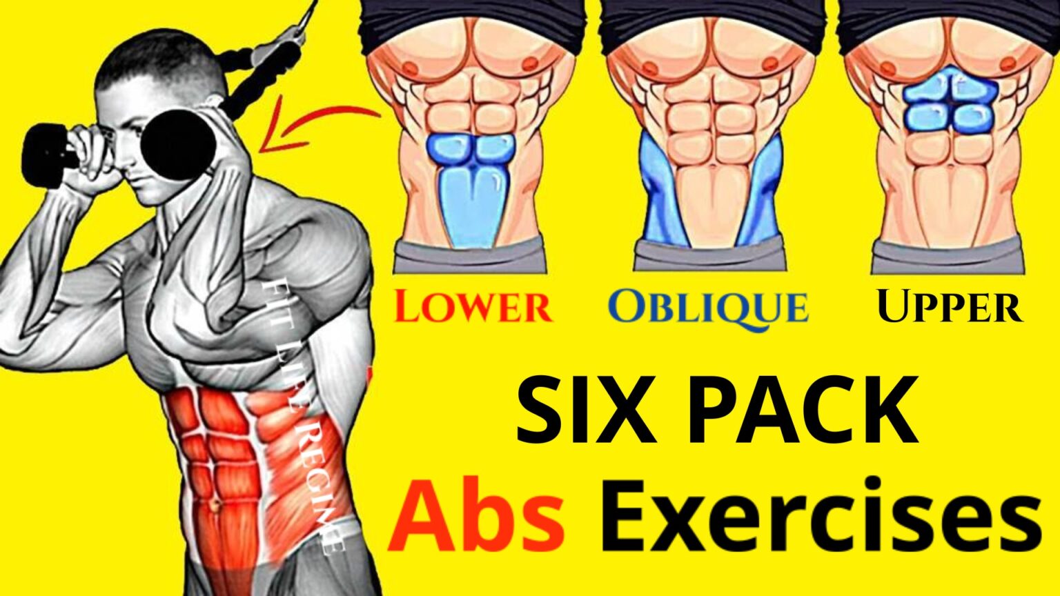 Complete Six Pack Abs Workout Upper Lower Abs And Obliques 7145