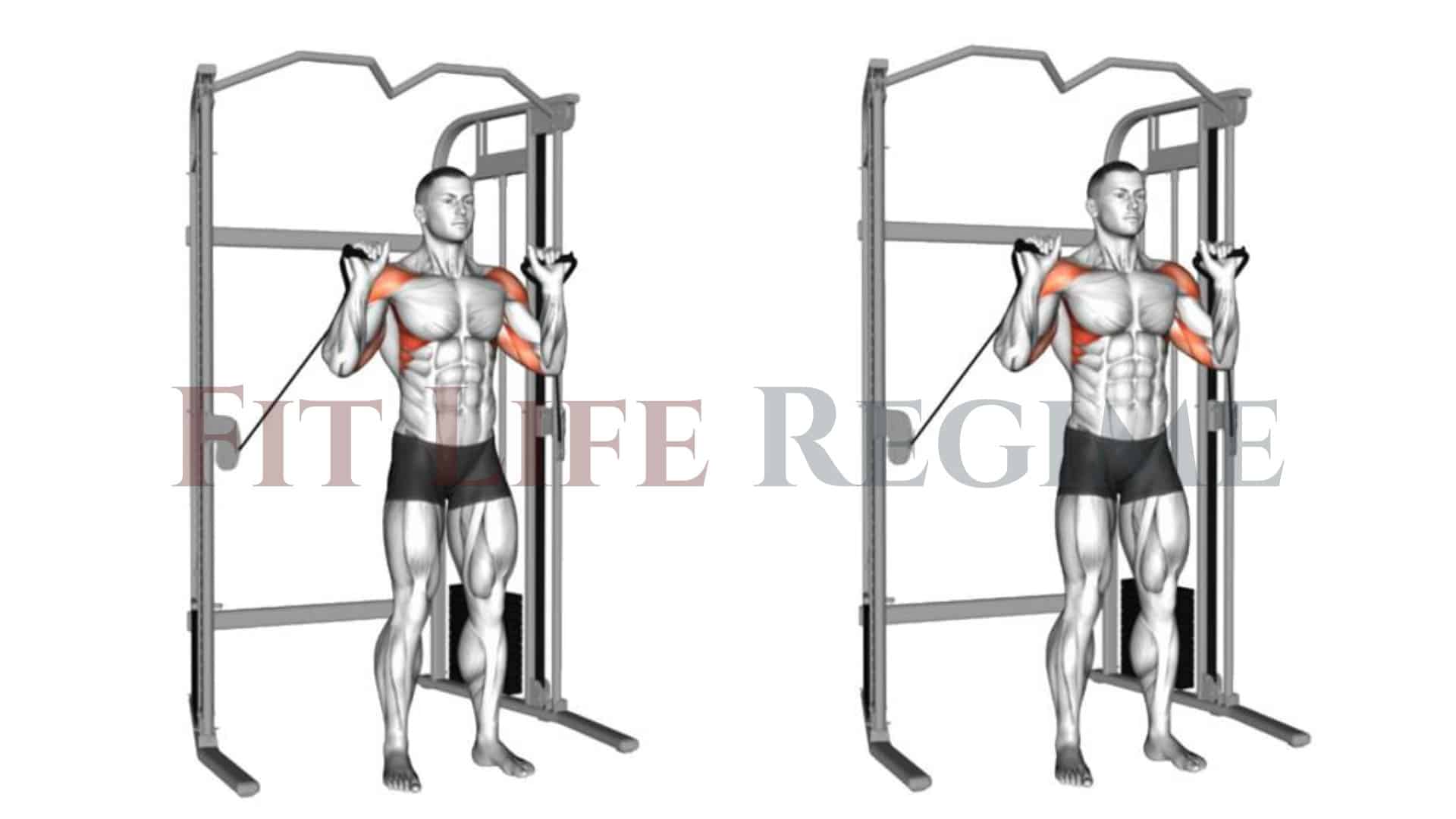 How To Do Cable Shoulder Press & Its Benefits