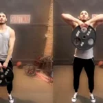 Plate Upright Row.