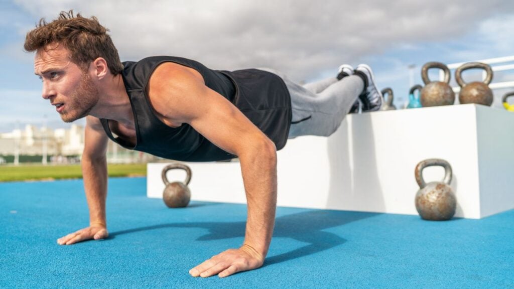 Decline Push Up