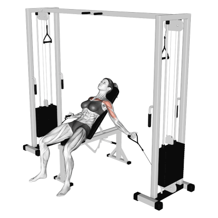 Incline Bench Cable Fly