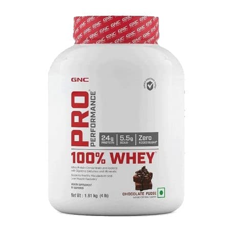 GNC Pro Performance 100% Whey Protein Powder
