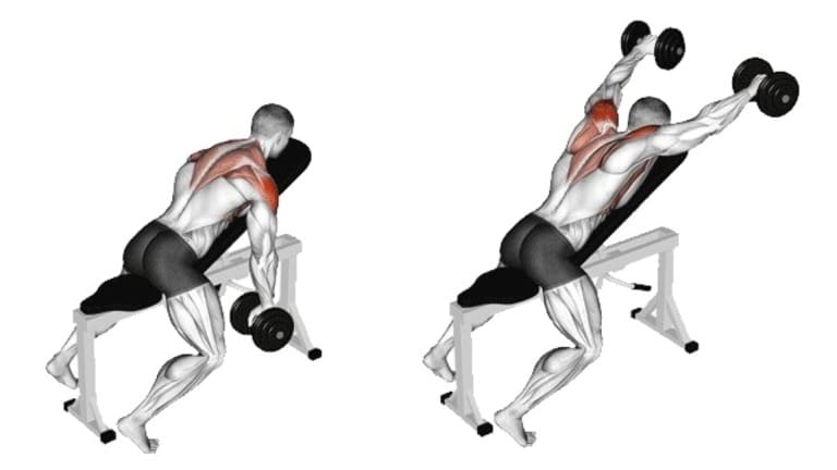 Incline Dumbbell Y-Raise