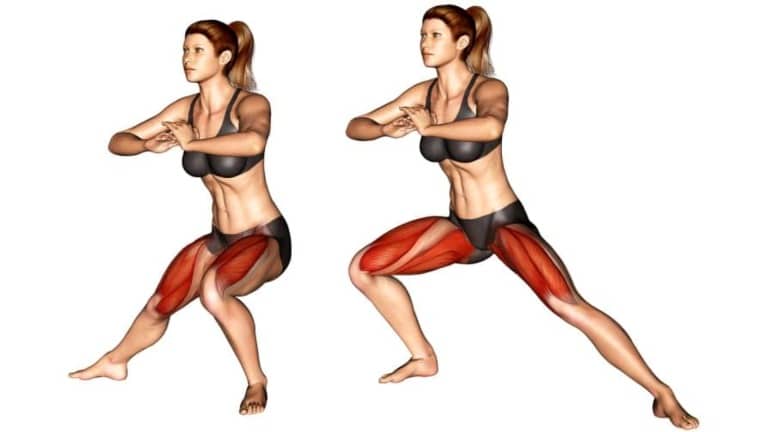 bodyweight lateral lunge