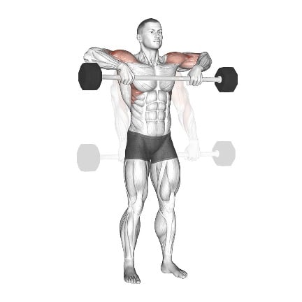 Upright Row: Muscles Worked, How To Do and Form, Variations