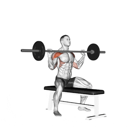 Seated Barbell Overhead Press.