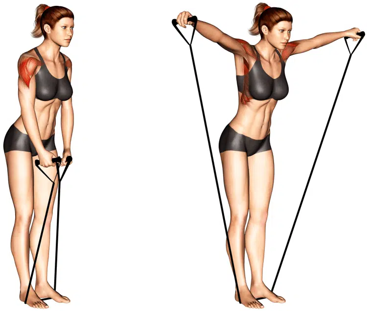 Resistance Band Lateral Raises