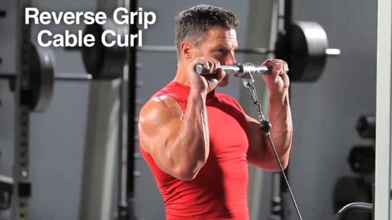 Reverse Cable Curl