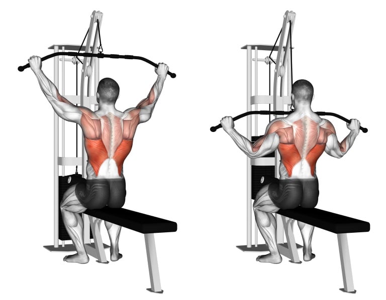 How To Do Wide Grip Lat Pulldown