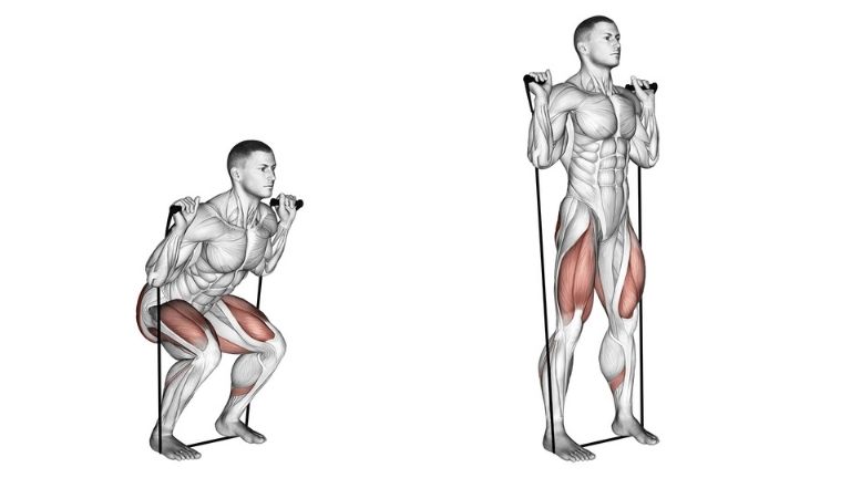 Resistance Band Squat