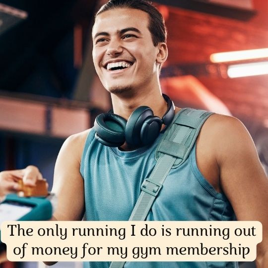 Funny Workout Gym Instagram Captions