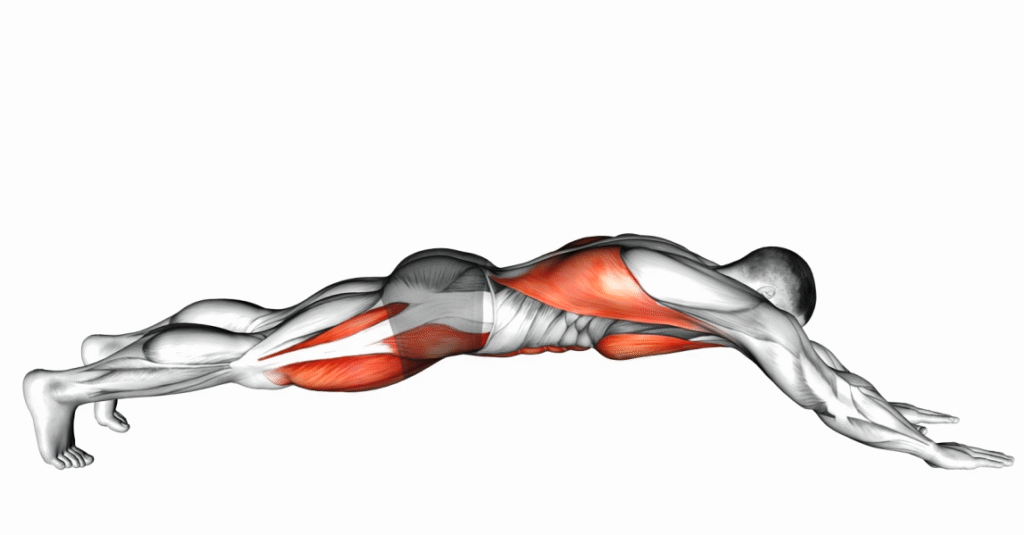 superman push up