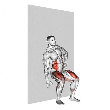 Seated Wall Side Crunch