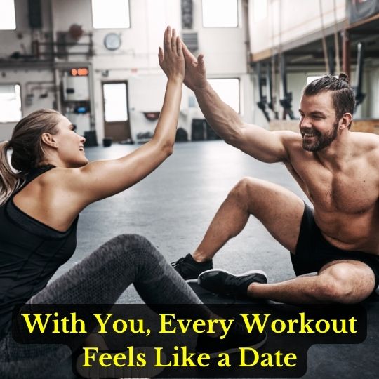 Cute and Romantic Captions for Fitness Couples