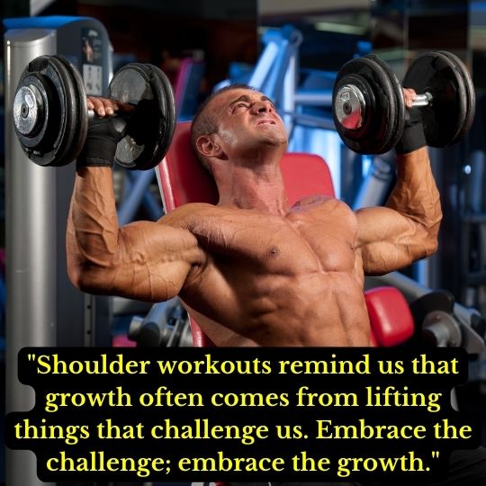 Motivational Shoulder Workout Quotes